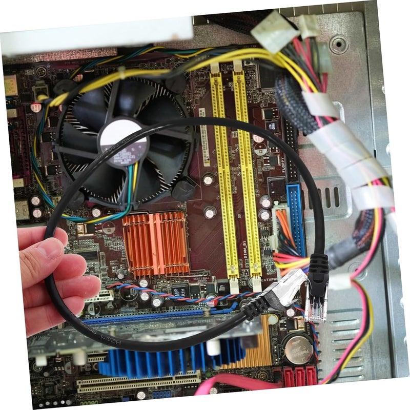 Mikinona 2 حزمة كابل إيثرنت 3 أقدام Cat6 سلك توصيل عالي السرعة للكمبيوتر الموجه - Image 3